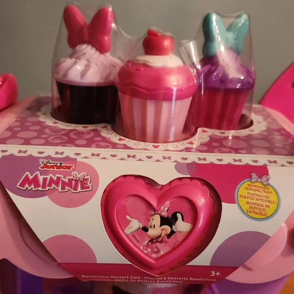 Disney Junior Minnie Dessert Cart BRAND NEW WITH TAGS - Picture 4 of 5